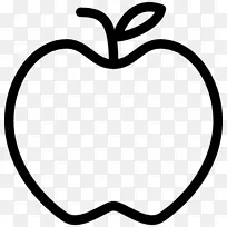 苹果绘画剪贴画-苹果