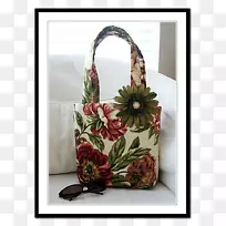 手提袋尿布袋花卉设计袋