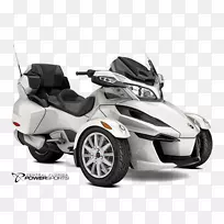 BRP可以-am Spyder跑车可以-am摩托车轰炸机娱乐产品巡演摩托车-摩托车