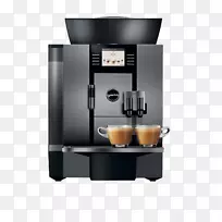 咖啡浓缩咖啡拿铁Jura giga x3专业咖啡