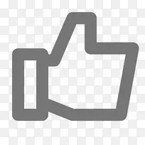 拇指信号计算机图标符号.道门