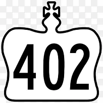 安大略省401号高速公路402剪贴画路