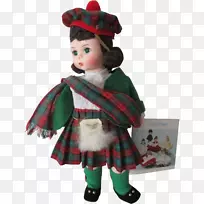 圣诞装饰品娃娃龙舌兰服装设计小娃娃