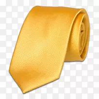 领带，丝绸，黄色缎子布-缎子
