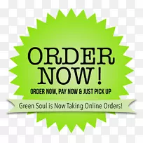俄克拉荷马州绿色灵魂化妆品的销售服务按钮
