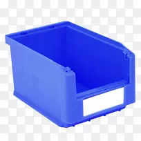 塑料容器标签蓝色容器