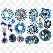 蓝宝石体珠宝圈珠宝设计-蓝宝石