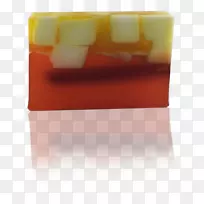 香皂橙长方形菠萝姜香皂