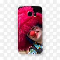 鼻子洋红色手机配件手机iPhone-小丑帽