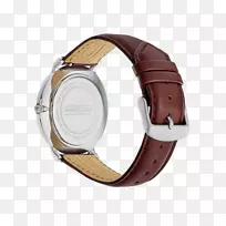 Amazon.com模拟手表原始谷物手表表带-手表