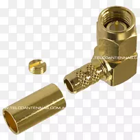 黄铜01504氨酚工具射频连接器.黄铜