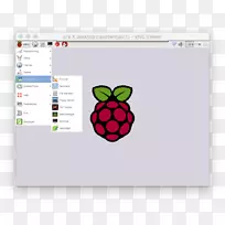 raspberry pi raspbian图形用户界面操作系统.用户界面