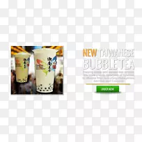 迦南菜点了直接外带酒精饮料-boba茶