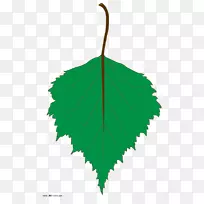 树叶剪贴画