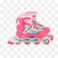 泡泡花轮溜冰鞋儿童滑板-泡泡