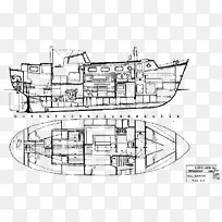 海军建筑工程技术制图鱼雷艇设计