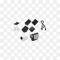 索尼动作凸轮FDR-x3000易科技易4k动作摄影机-索尼