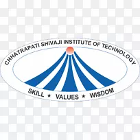 Chhatrapati Shivaji技术学院，硬Chhattisgarh swami Vivekanand技术大学组织标志-Vignana Bharathi工业学院