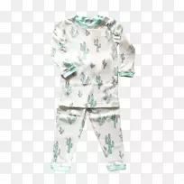 婴儿及幼儿睡衣，一件袖子，体式套装，婴儿