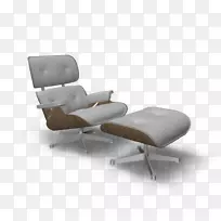 Eames躺椅，长椅