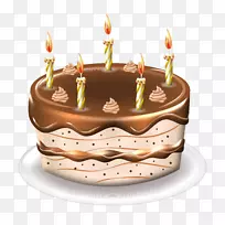 生日蛋糕巧克力蛋糕玉米饼海绵蛋糕-dna核心
