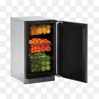 冰箱，不锈钢，u-线型雪铁龙-冰箱