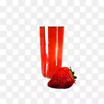 射击伏特加酒吧草莓石榴汁-伏特加