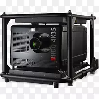 多媒体投影机barco hdq 4k35数字光处理专业视听工业放映机
