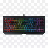 电脑键盘Razer BlackWidow chroma v2游戏键盘RGB颜色模型