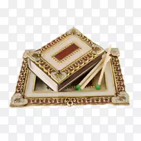 珠宝长方形手绘礼品盒