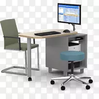办公桌沃森火车站台式机多功能办公桌