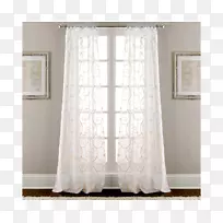 窗饰窗帘透明织物轻窗