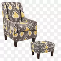 Eames躺椅，拖鞋，脚垫，家具，椅子