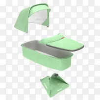 婴儿运输绿色儿童材料塑料薄荷绿色