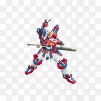 机器人动作和玩具图Gundam Bandai 1：144比例尺-gandanm