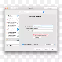 虚拟专用网MacOS以太网计算机网络-Apple