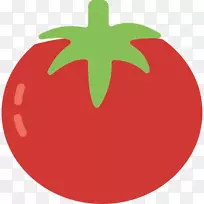 素食料理番茄汤意大利番茄派披萨-番茄