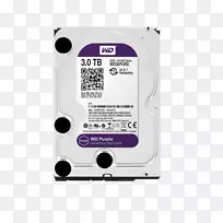 WD紫色Sata hdd硬盘驱动器系列ata wd紫3.5“西部数字结核病