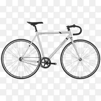 城市自行车Orbea固定齿轮自行车车把.自行车