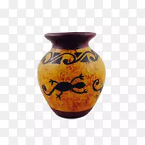 花瓶陶瓷陶泥葫芦
