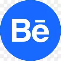 Youtube Behance电脑图标社交媒体标识-youtube