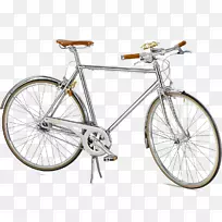 固定档自行车单速自行车城市自行车商店自行车