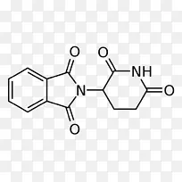 沙利度胺药物连翘胺结构-抗癌
