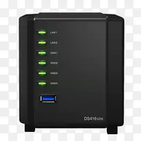 语法DiskStation ds416瘦网络存储系统语法DiskStation ds414瘦数据存储-精简