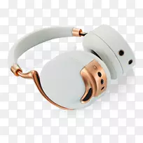 消除噪音耳机鹦鹉Zik 3-金色耳机