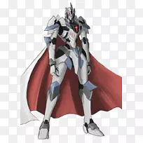 Gundam独角兽机动骑士团圣殿骑兵画-半机器人
