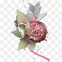 甘蓝玫瑰花型切花花束