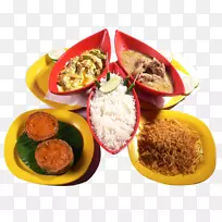 印度菜品尝市场泰国菜午餐素食-酒店