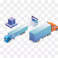 货运中心代理运输少于卡车运输.业务