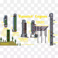 Terraria发动机机房机械原理图